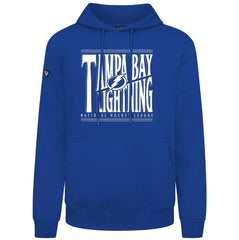 NHL Royal Tampa Bay Lightning Levelwear Podium Powerhouse Pullover Hoodie