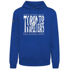 NHL Royal Toronto Maple Leafs Levelwear Podium Powerhouse Pullover Hoodie