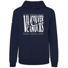NHL Navy Vancouver Canucks Levelwear Podium Powerhouse Pullover Hoodie
