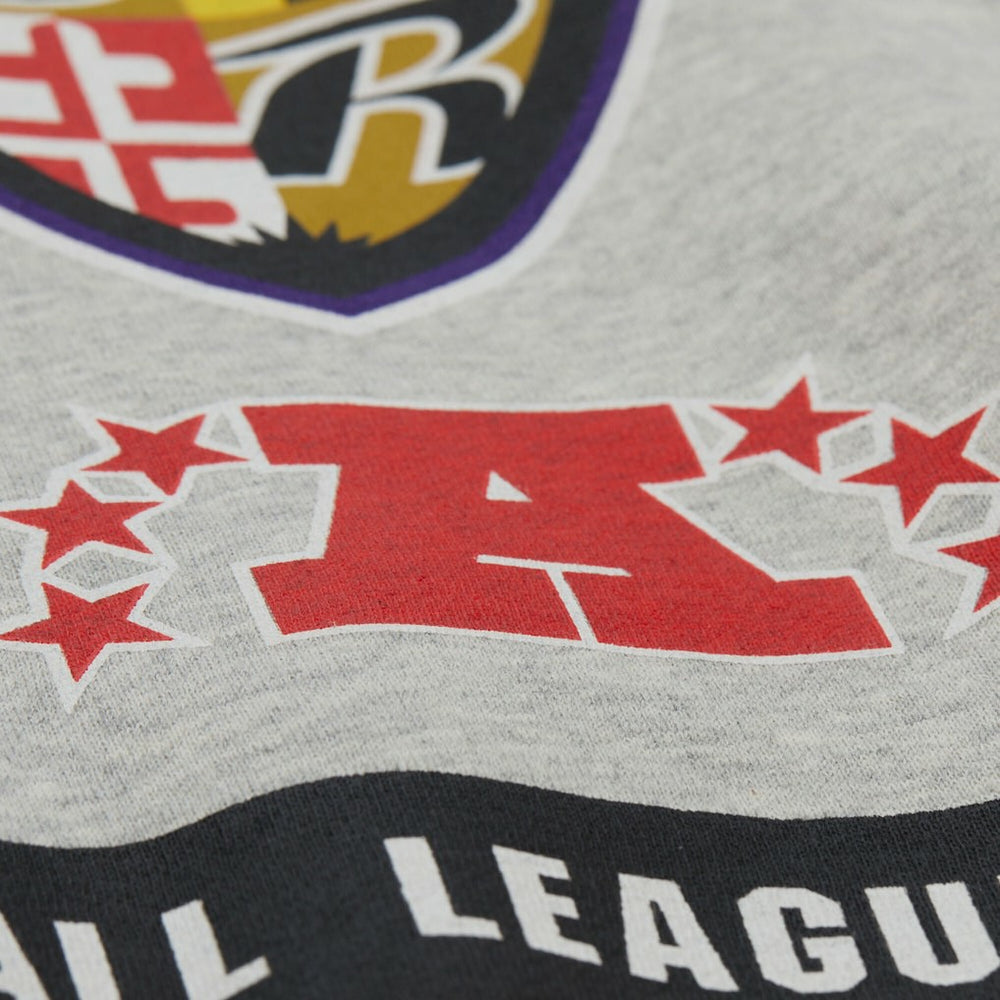 All Over Print Vintage Fleece Crewneck Sweatshirt - Baltimore Ravens
