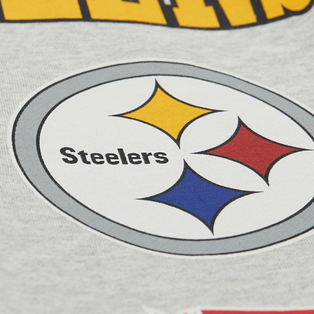 All Over Print Vintage Fleece Crewneck Sweatshirt - Pittsburgh Steelers