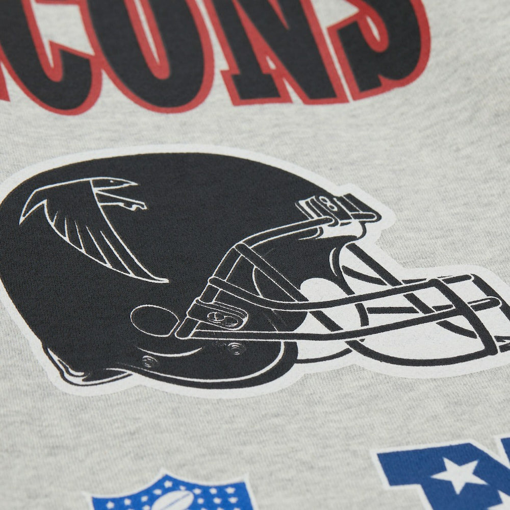 All Over Print Vintage Fleece Crewneck Sweatshirt - Atlanta Falcons