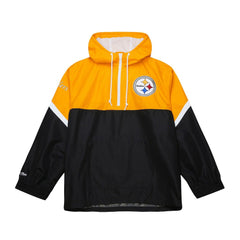 Tie Breaker Vintage Logo Lightweight Anorak Half-Zip Windbreaker - Pittsburgh Steelers