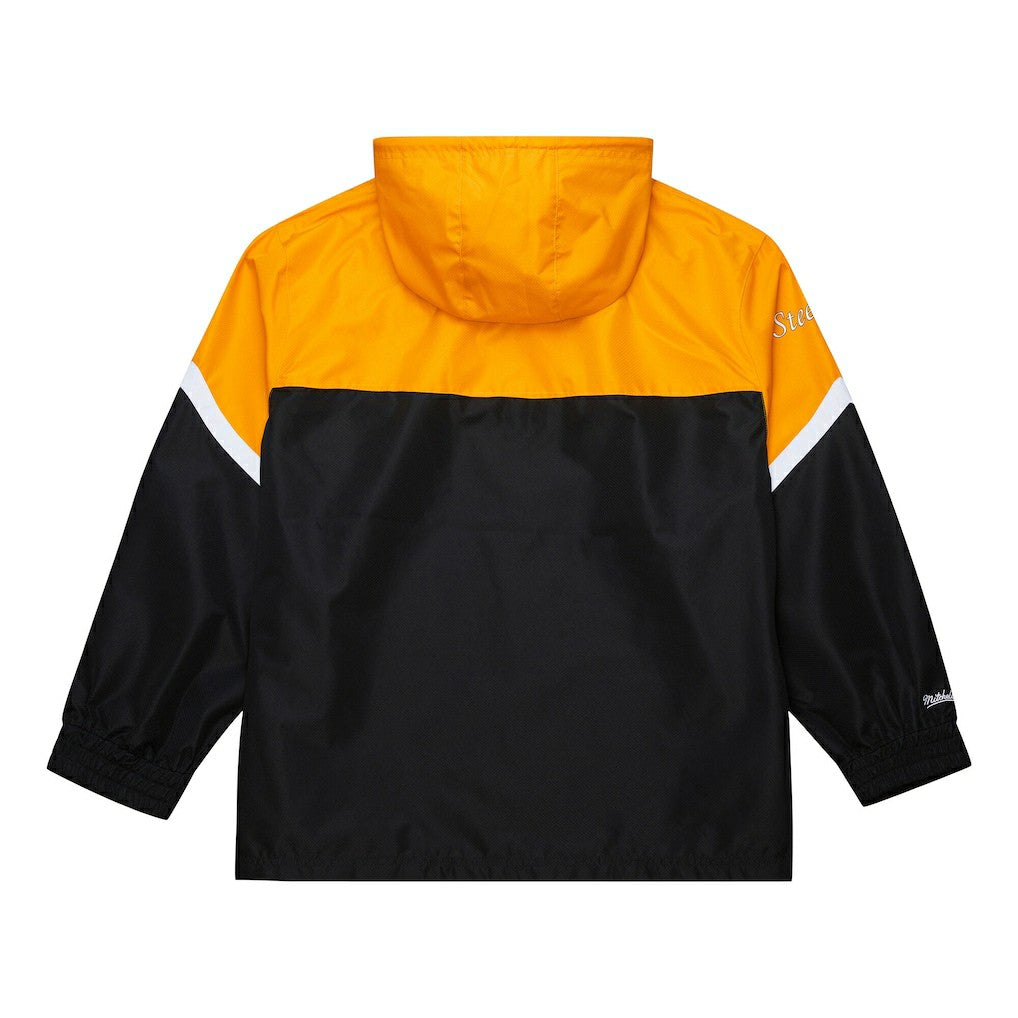 Tie Breaker Vintage Logo Lightweight Anorak Half-Zip Windbreaker - Pittsburgh Steelers