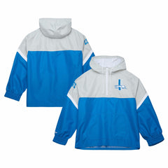 Tie Breaker Vintage Logo Lightweight Anorak Half-Zip Windbreaker - Detroit Lions