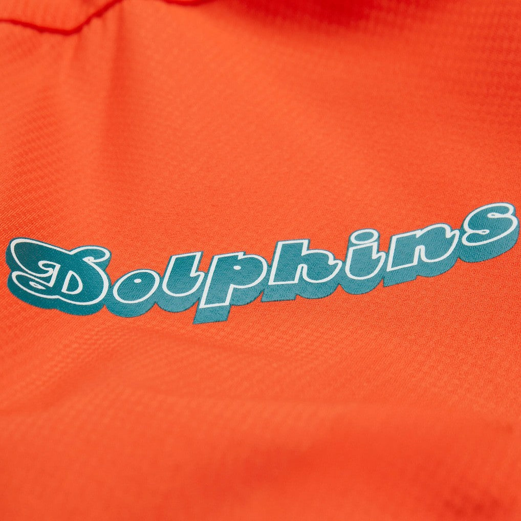 Tie Breaker Vintage Logo Lightweight Anorak Half-Zip Windbreaker - Miami Dolphins