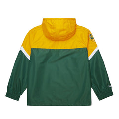 Tie Breaker Vintage Logo Lightweight Anorak Half-Zip Windbreaker - Green Bay Packers