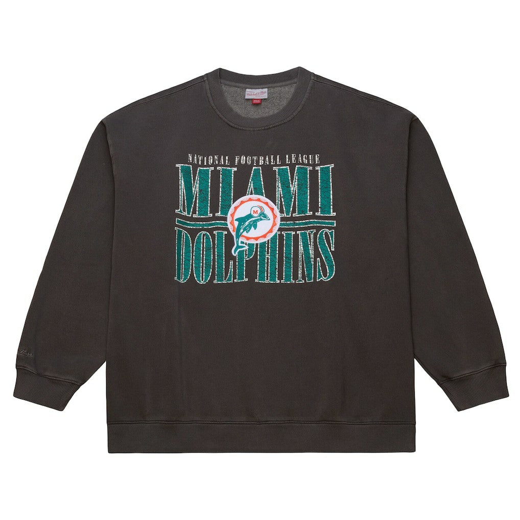 Downtown Crew Vintage Logo Sweatshirt - Miami Dolphins