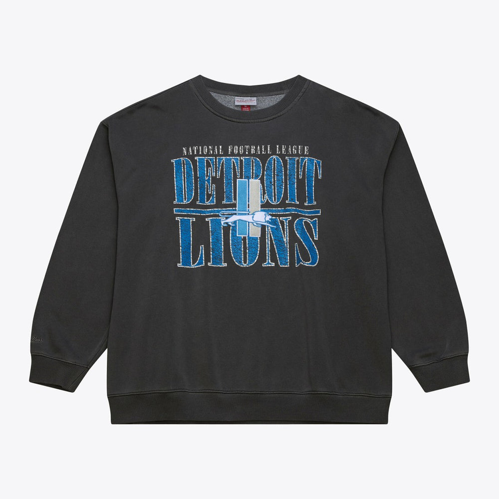 Downtown Crew Vintage Logo Sweatshirt - Detroit Lions