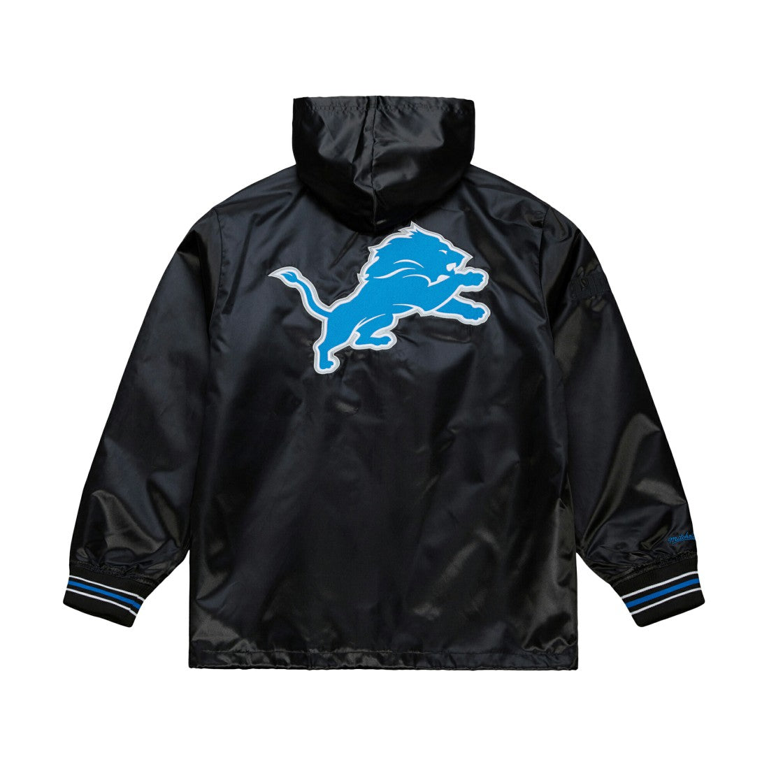 Downtown Satin Full-Snap Hooded Jacket - Detroit Lions