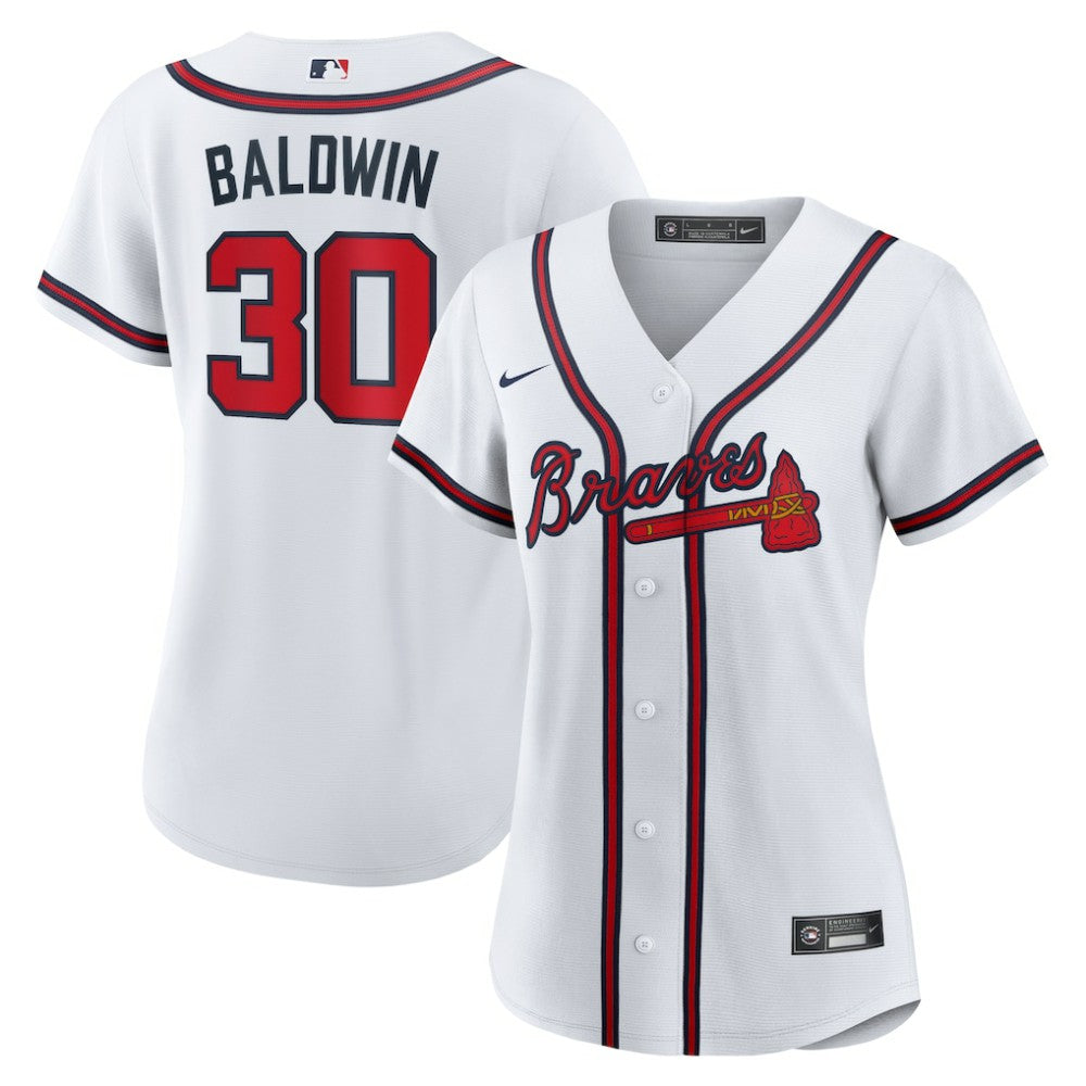 MLB Drake Baldwin Atlanta Braves Nike Women's Home Replica Jersey