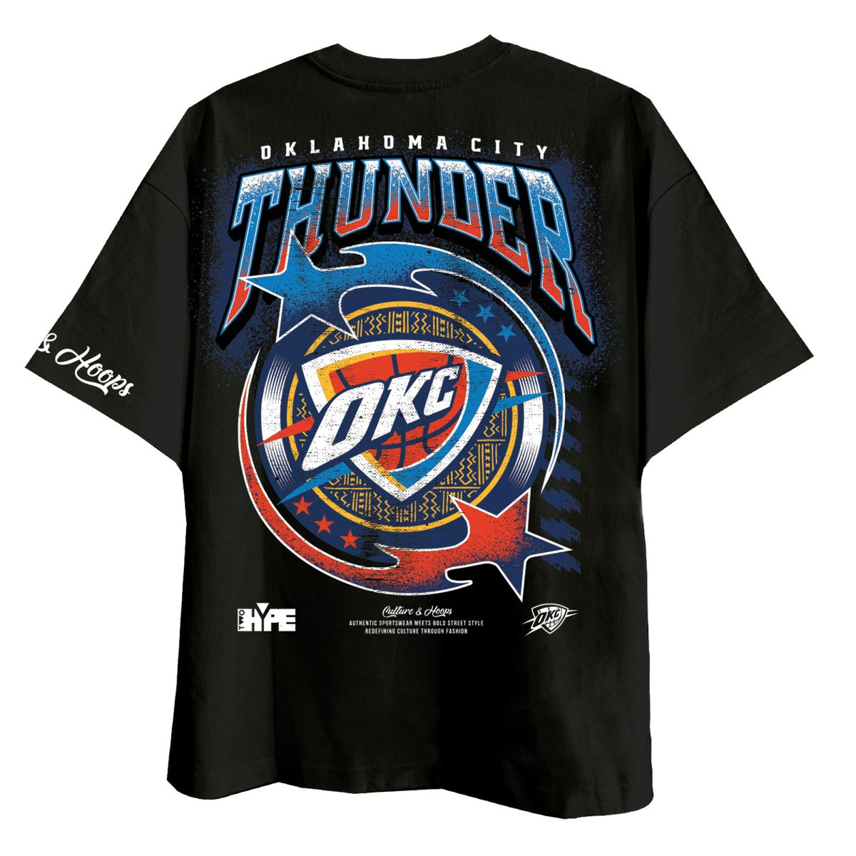 NBA Oklahoma City Thunder Two Hype Drip & Dime Collection Premium T-Shirt