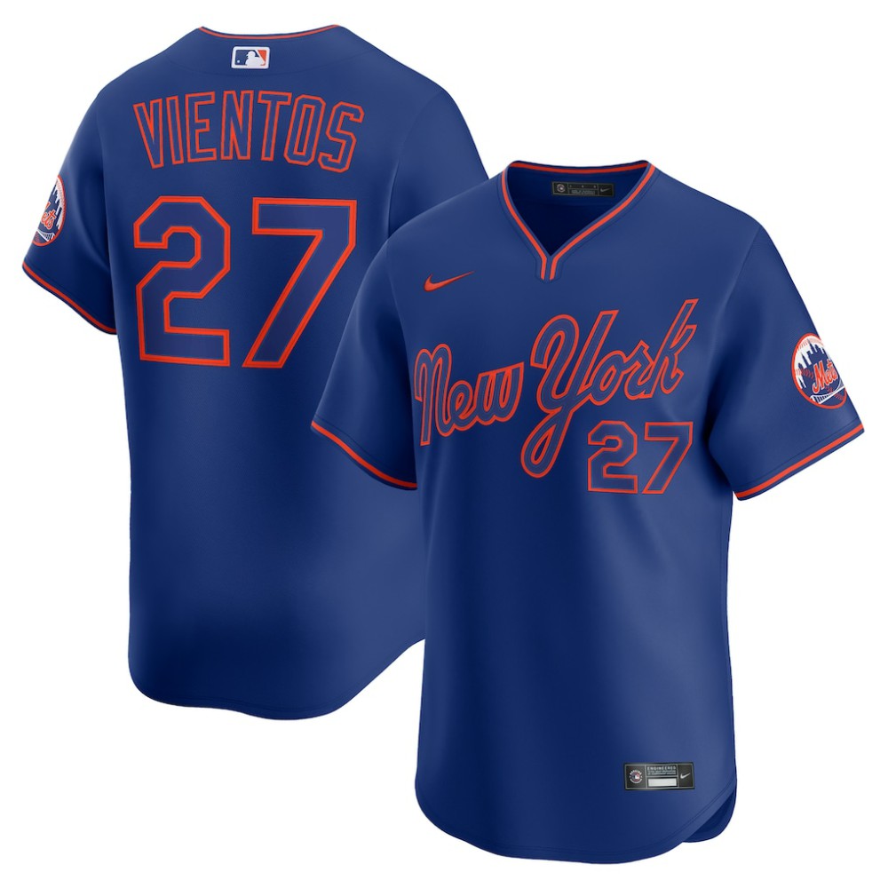 MLB Mark Vientos New York Mets Nike Alternate Limited Player Jersey