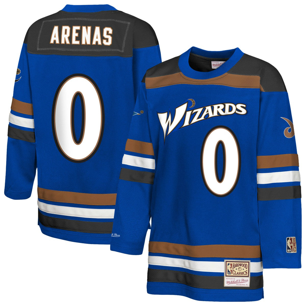 NBA Gilbert Arenas Washington Wizards Youth Maxxed Out 2.0 Fashion Hockey Jersey