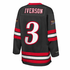 NBA Allen Iverson Philadelphia 76ers Youth Maxxed Out 2.0 Fashion Hockey Jersey