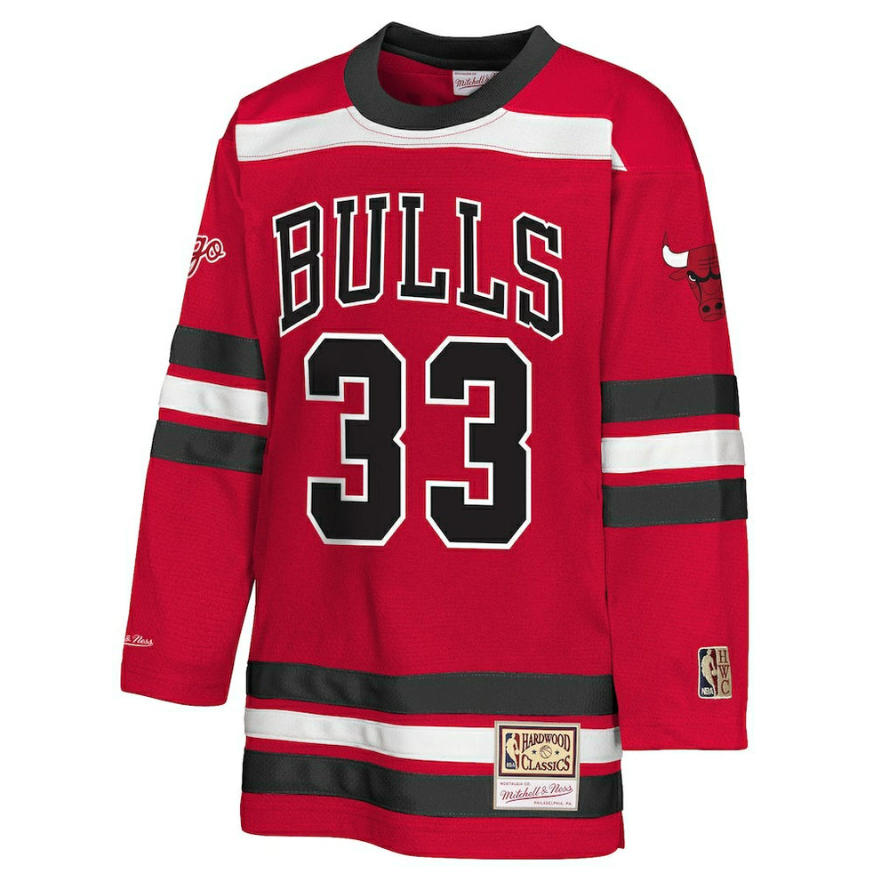NBA Scottie Pippen Chicago Bulls Youth Maxxed Out 2.0 Fashion Hockey Jersey sale