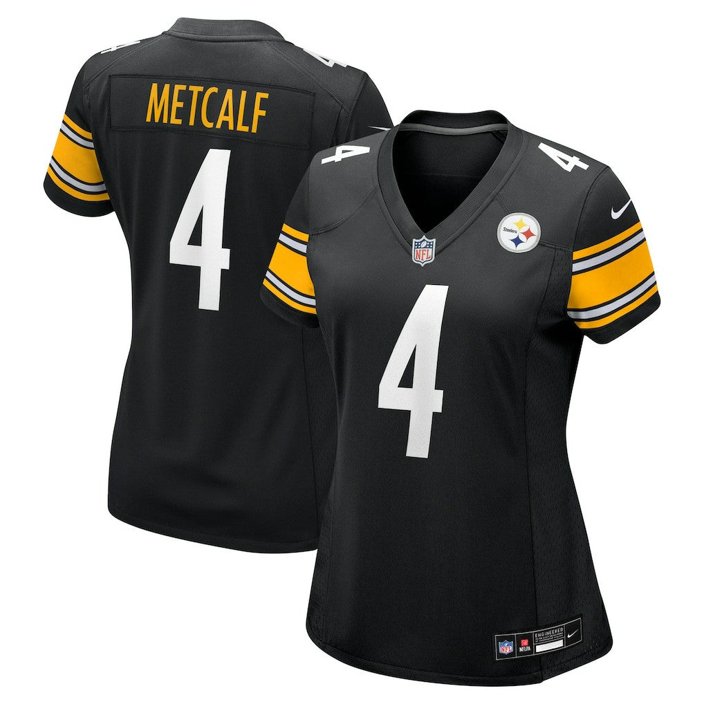 DK Metcalf  Women's Team Game Jersey - Pittsburgh Steelers