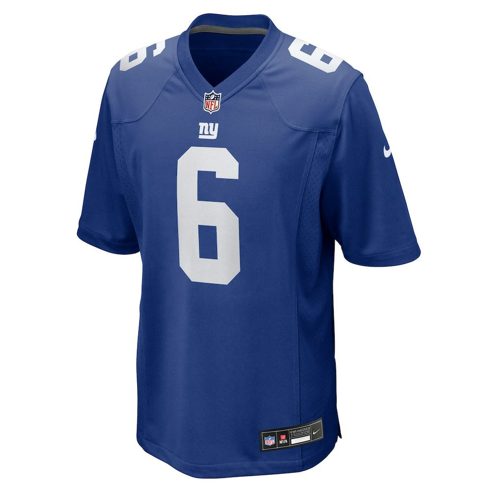 Jaxson Dart  2025 NFL Draft First Round Pick Game Jersey - New York Giants