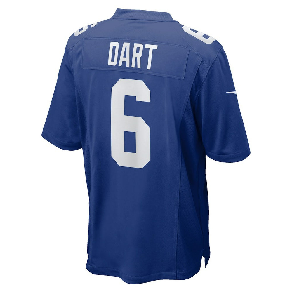 Jaxson Dart  2025 NFL Draft First Round Pick Game Jersey - New York Giants