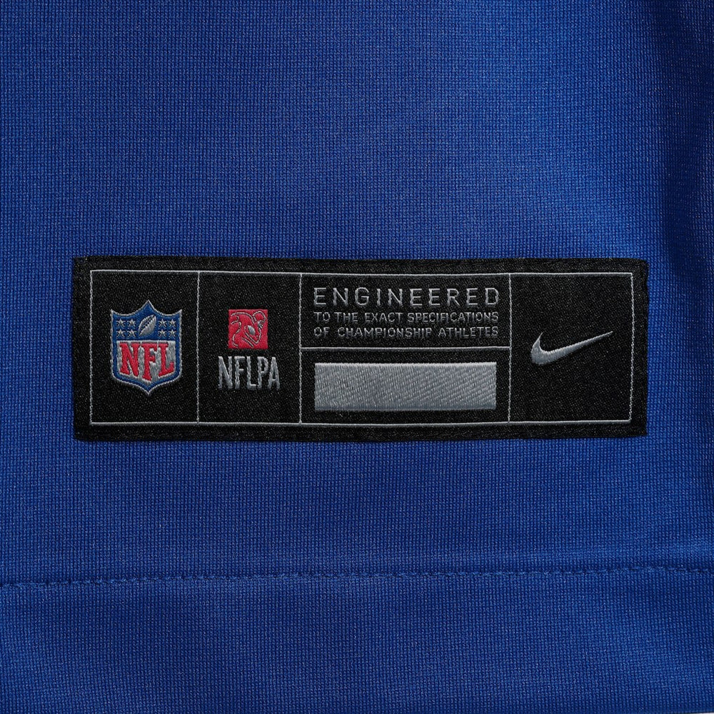 Jaxson Dart  2025 NFL Draft First Round Pick Game Jersey - New York Giants