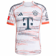 Bayern Munich 2025/26 Away Jersey - Adidas White