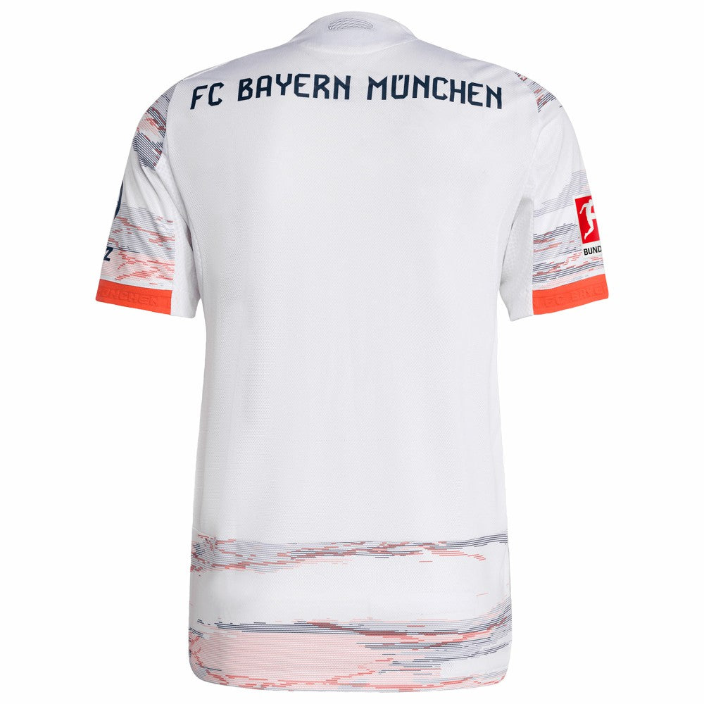 Bayern Munich 2025/26 Away Jersey - Adidas White