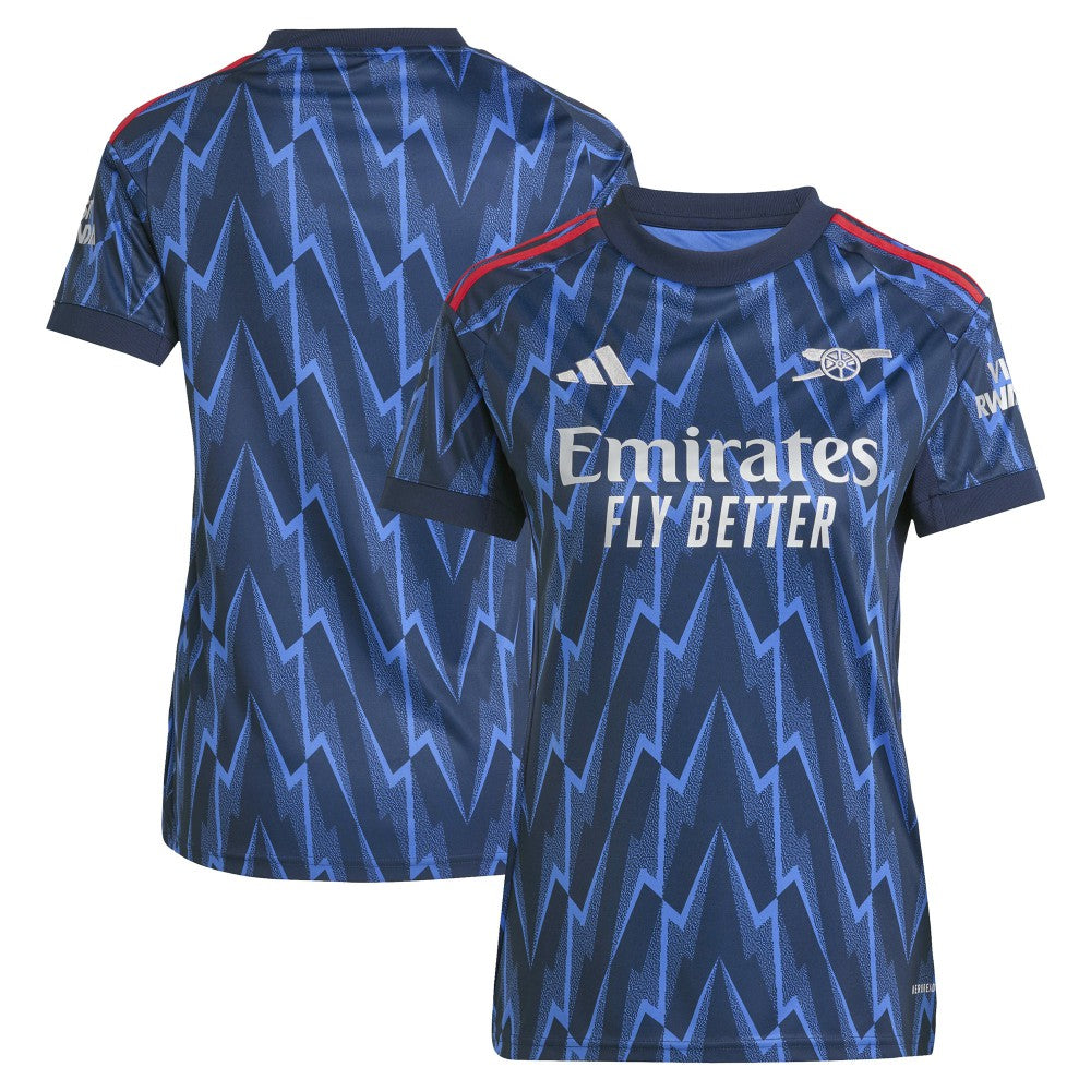 Arsenal Women's 2025/26 Away Replica Jersey - Adidas Blue