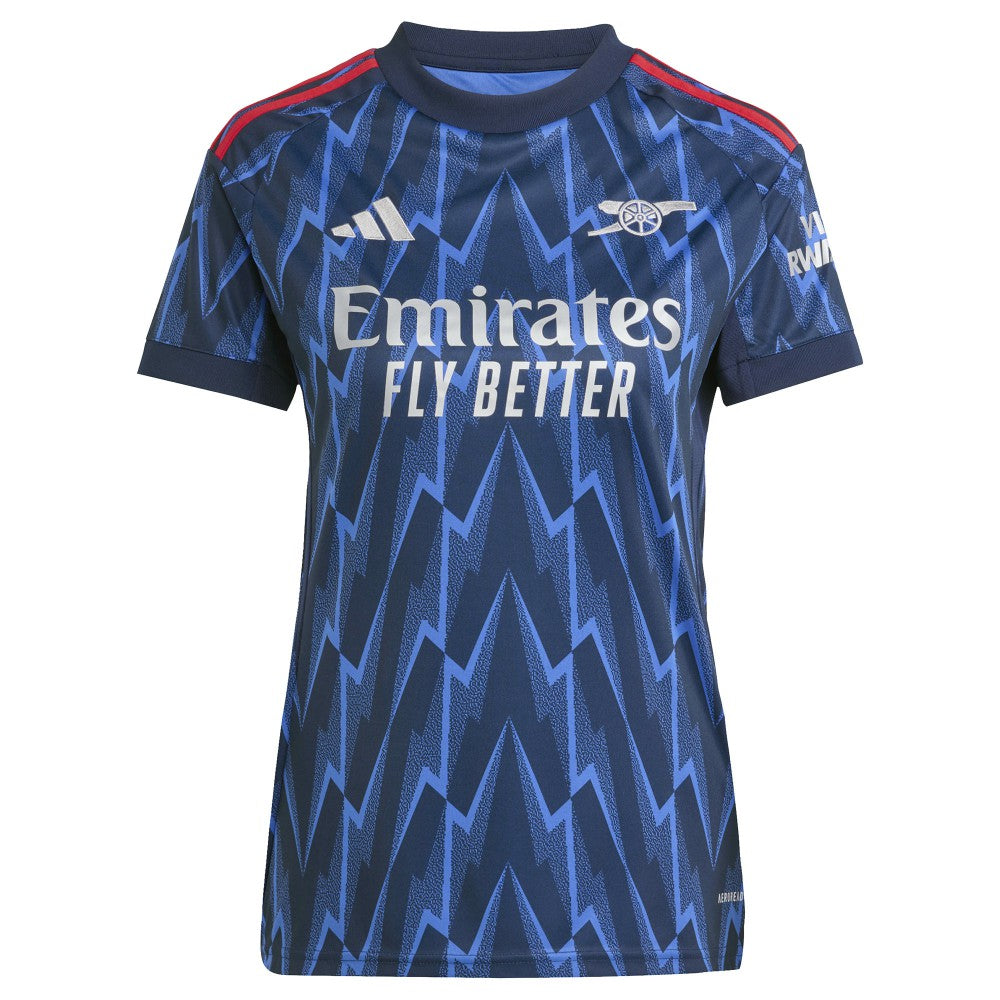 Arsenal Women's 2025/26 Away Replica Jersey - Adidas Blue