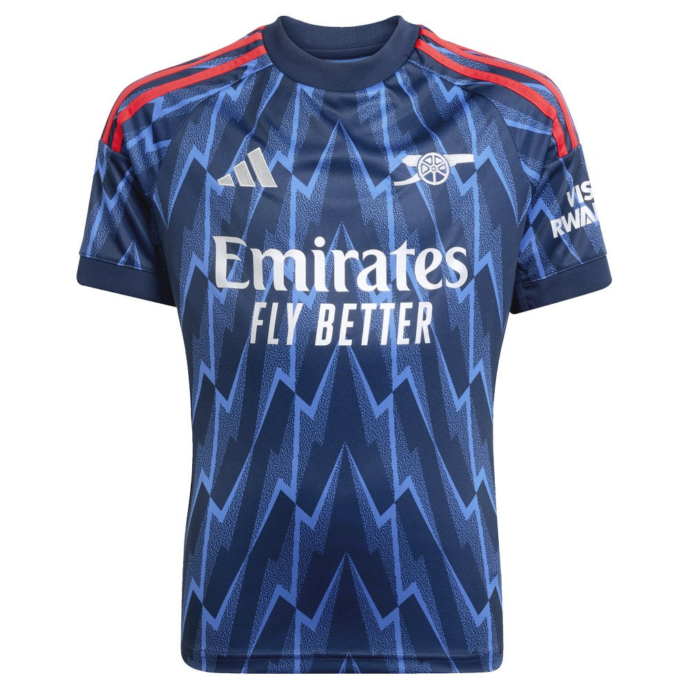 Arsenal Youth 2025/26 Away Replica Jersey - Adidas Blue
