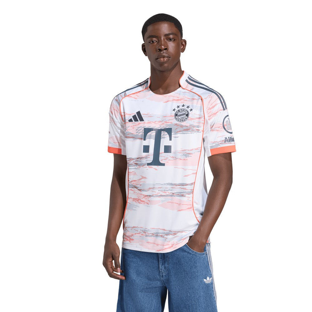 Bayern Munich 2025/26 Away Replica Jersey - Adidas White