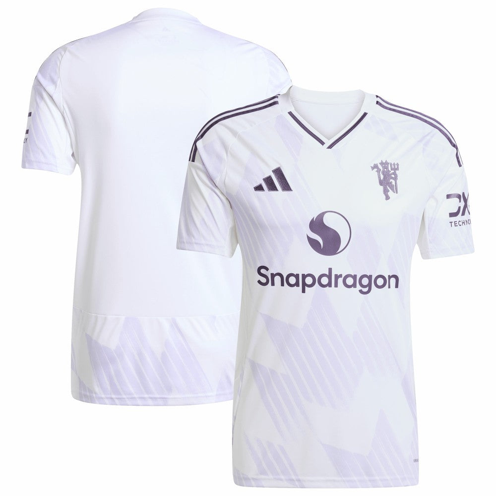 Manchester United 2025/26 Away Replica Jersey - Adidas White