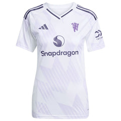 Manchester United Women's 2025/26 Away Replica Jersey - Adidas White