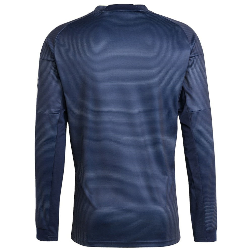 Real Madrid 2025/26 Home Long Sleeve Replica Jersey - Adidas Blue