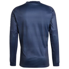 Real Madrid 2025/26 Home Long Sleeve Replica Jersey - Adidas Blue