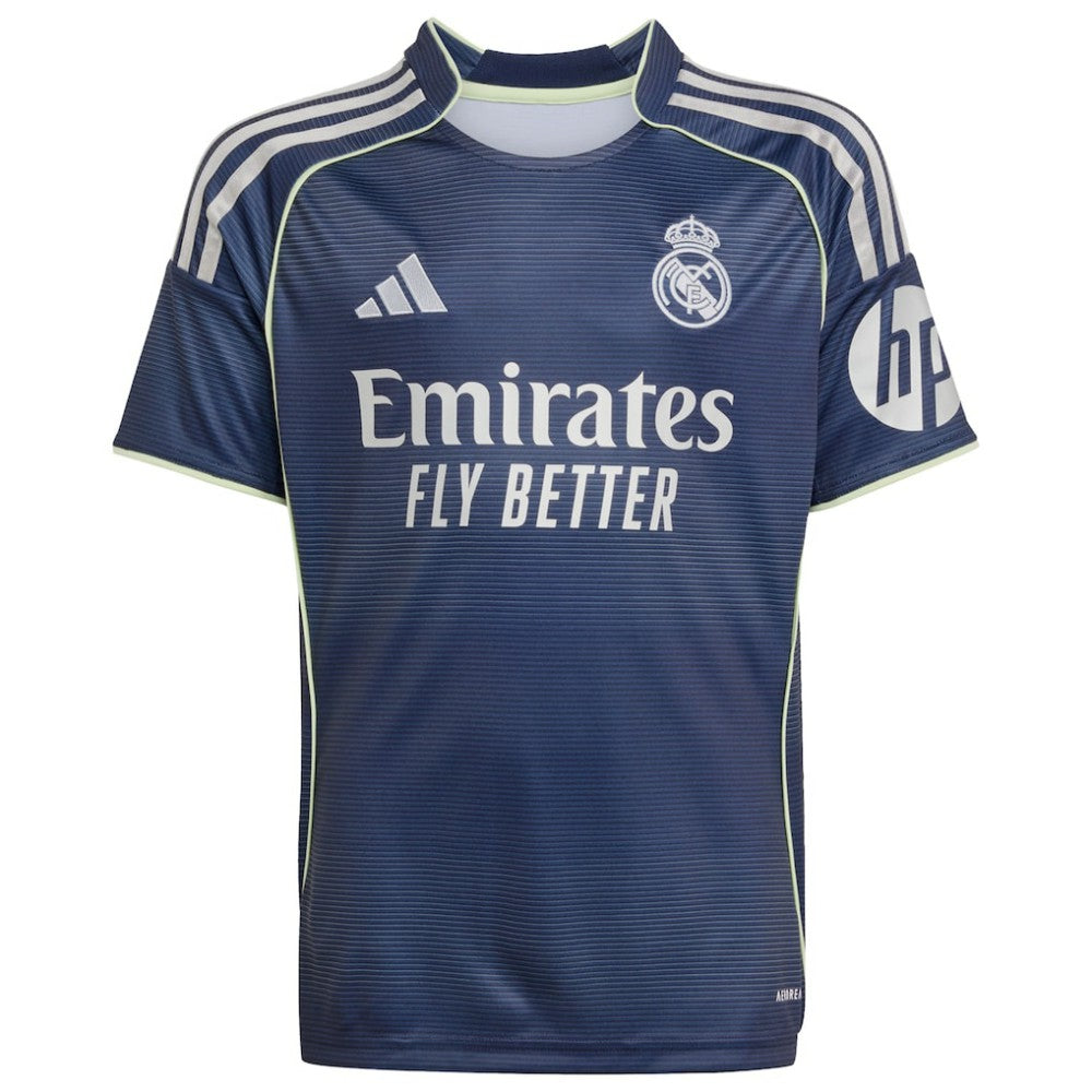 Real Madrid Youth 2025/26 Away Replica Jersey - Adidas Blue