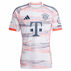 Bayern Munich 2025/26 Away Replica Custom Jersey - Adidas White