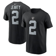 Ashton Jeanty  Name & Number T-Shirt - Las Vegas Raiders