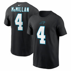 Tetairoa McMillan  Name & Number T-Shirt - Carolina Panthers