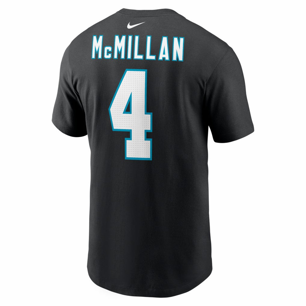 Tetairoa McMillan  Name & Number T-Shirt - Carolina Panthers