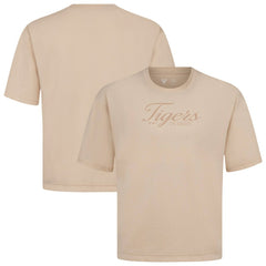 MLB Detroit Tigers Levelwear Ethereal Oversized Luxe Signature Knit T-Shirt