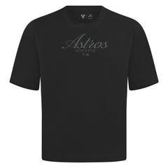 MLB Houston Astros Levelwear Ethereal Oversized Luxe Signature Knit T-Shirt