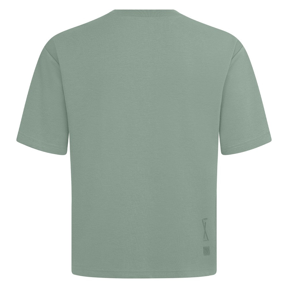 MLB Los Angeles Angels Levelwear Ethereal Oversized Luxe Signature Knit T-Shirt