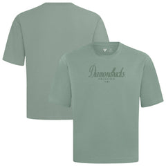 MLB Arizona Diamondbacks Levelwear Ethereal Oversized Luxe Signature Knit T-Shirt