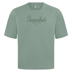 MLB Arizona Diamondbacks Levelwear Ethereal Oversized Luxe Signature Knit T-Shirt