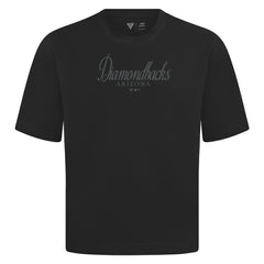 MLB Arizona Diamondbacks Levelwear Ethereal Oversized Luxe Signature Knit T-Shirt