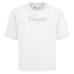 MLB San Francisco Giants Levelwear Ethereal Oversized Luxe Signature Knit T-Shirt