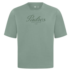 MLB San Diego Padres Levelwear Ethereal Oversized Luxe Signature Knit T-Shirt