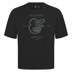 MLB Baltimore Orioles Levelwear Crossway Oversized Luxe Signature Knit T-Shirt