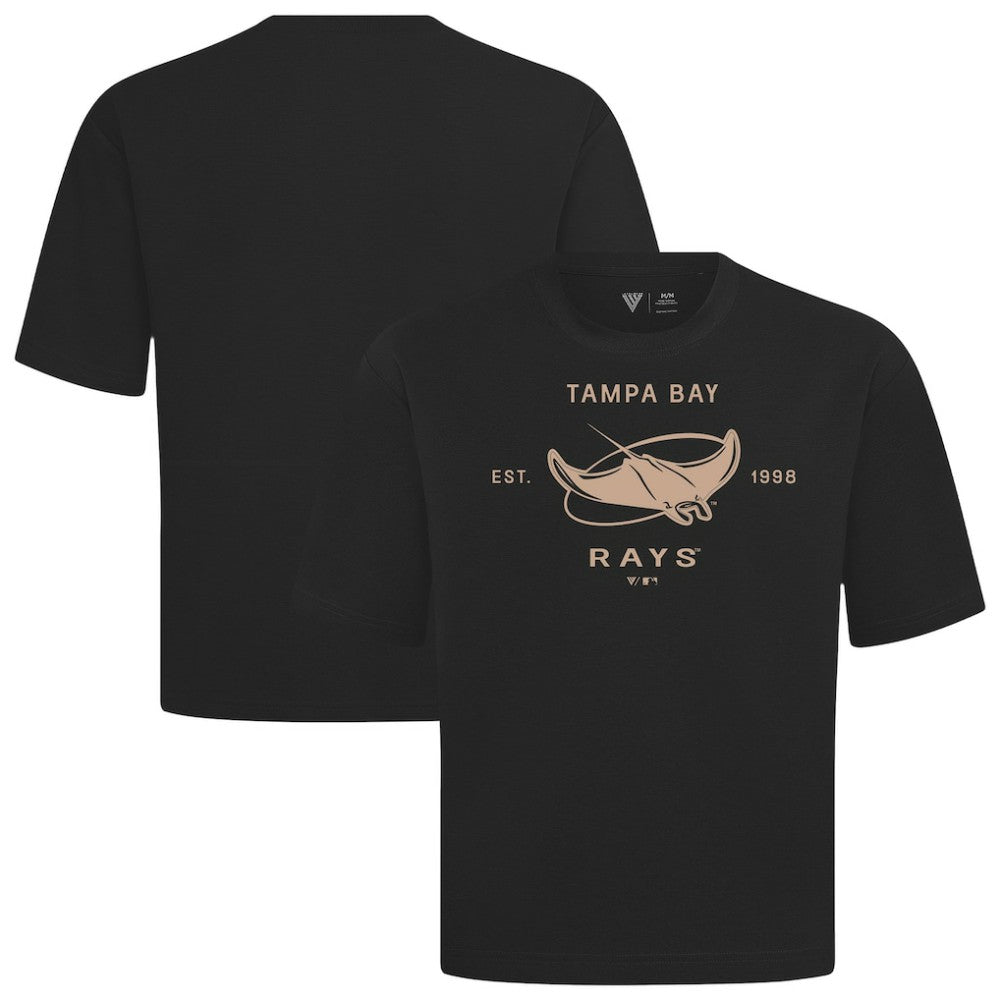 MLB Tampa Bay Rays Levelwear Crossway Oversized Luxe Signature Knit T-Shirt