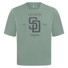 MLB San Diego Padres Levelwear Crossway Oversized Luxe Signature Knit T-Shirt